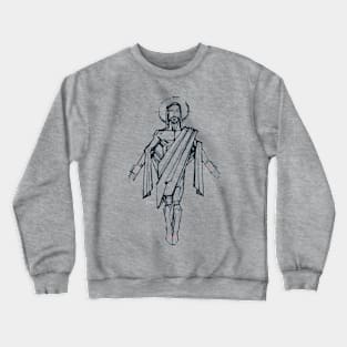 Jesus Christ Resurrection illustration Crewneck Sweatshirt